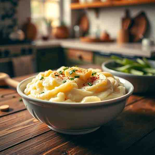 Creamy Garlic Sour Cream Mashed Potatoes - Best Recipe